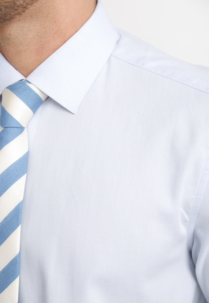 CAMISA FORMAL HOMBRE DYNAMIC CELESTE - 3