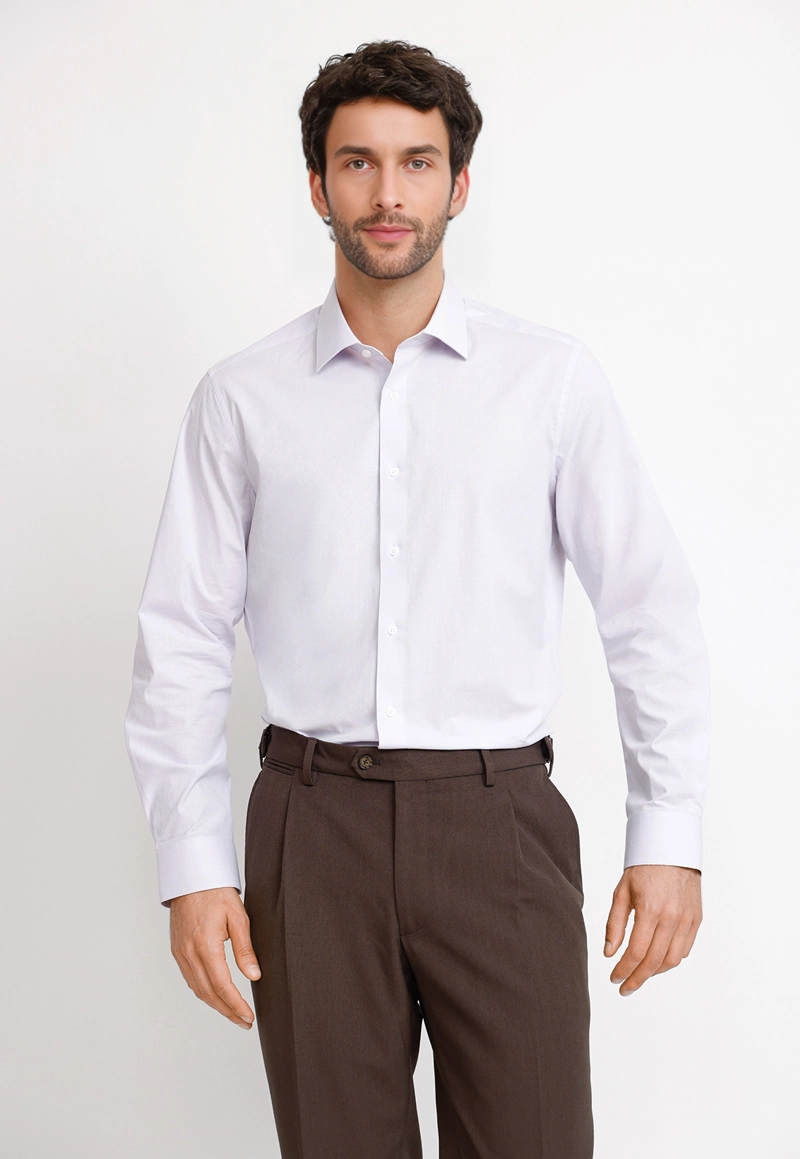 CAMISA FORMAL HOMBRE DYNAMIC LILA - 1