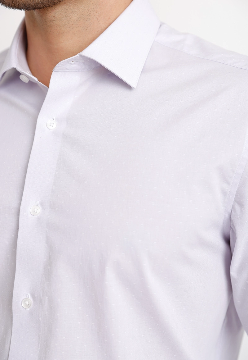 CAMISA FORMAL HOMBRE DYNAMIC LILA - 3