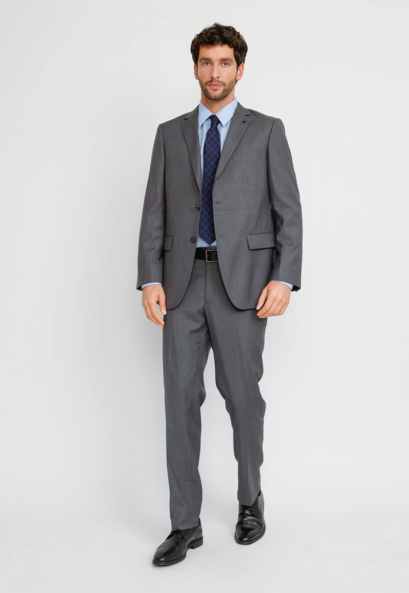 TRAJE FORMAL HOMBRE TRL GRIS - 4
