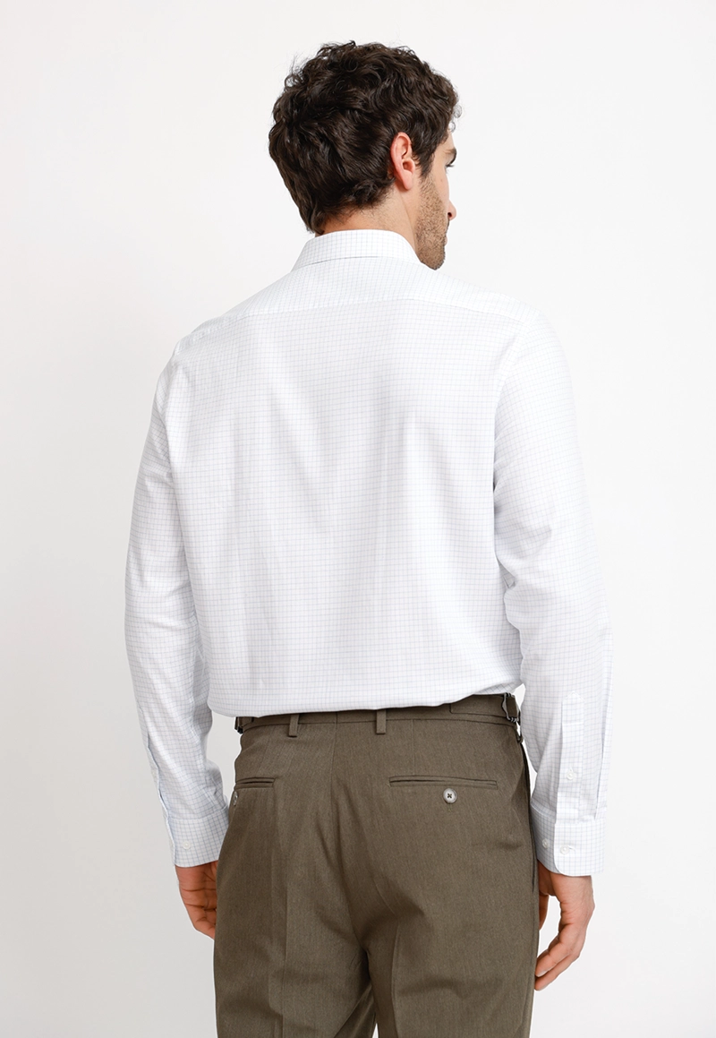 CAMISA FORMAL HOMBRE DYNAMIC AZUL - 2