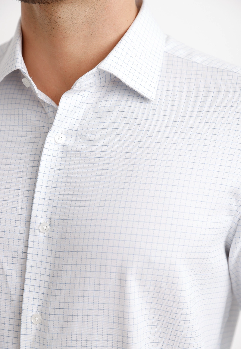 CAMISA FORMAL HOMBRE DYNAMIC AZUL - 3