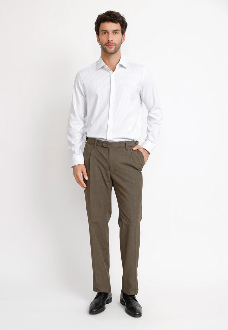 CAMISA FORMAL HOMBRE DYNAMIC AZUL - 4