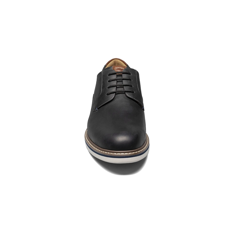 ZAPATOS CASUAL NORWALK PLAIN TOE OXFORD NEGRO - 2