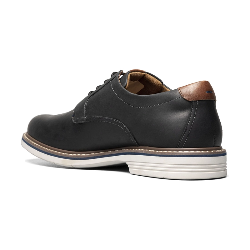 ZAPATOS CASUAL NORWALK PLAIN TOE OXFORD NEGRO - 8