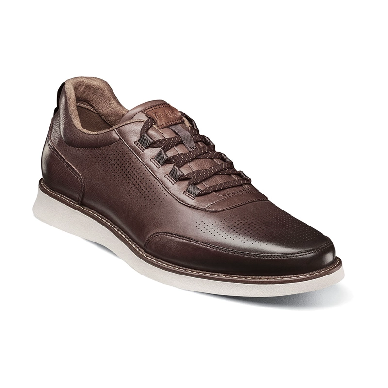 ZAPATOS CASUAL LAUNCH ELASTIC LACE CAFE - 1