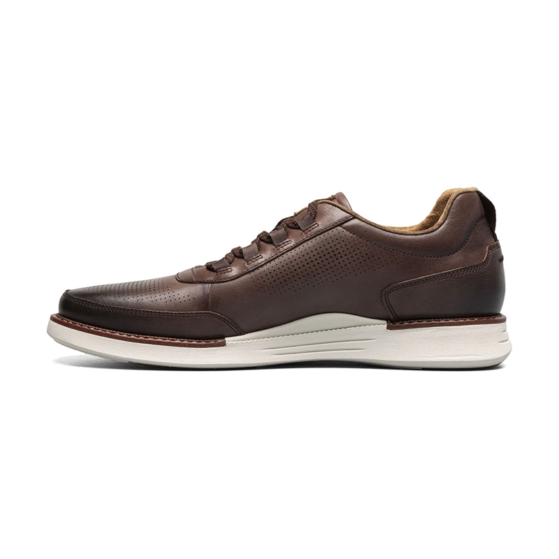 ZAPATOS CASUAL LAUNCH ELASTIC LACE CAFE - 5