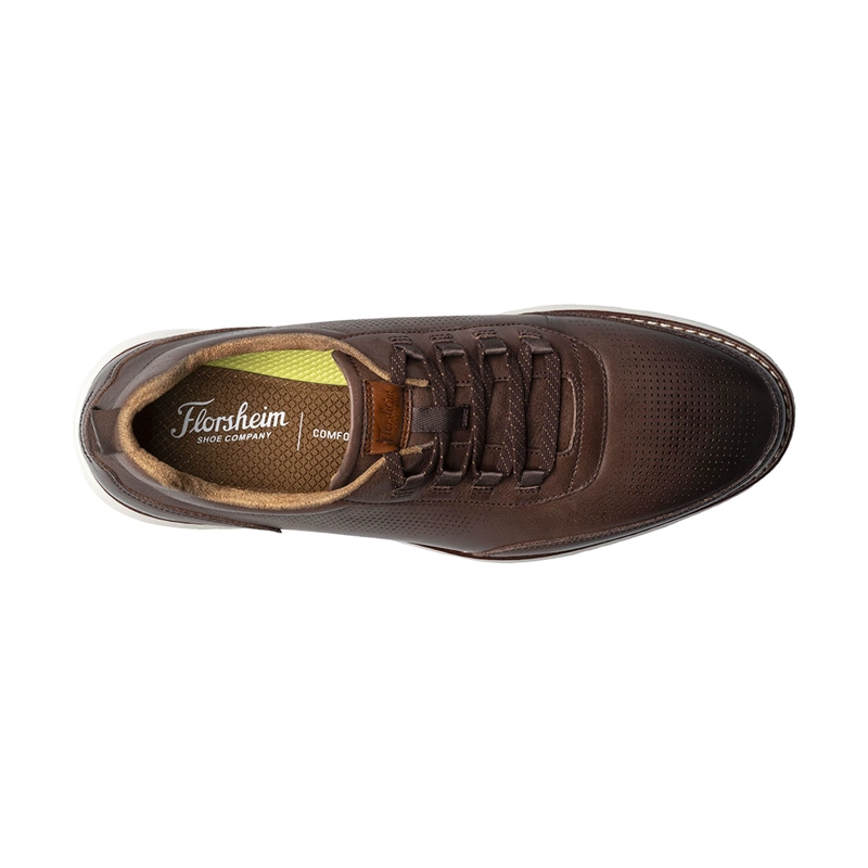 ZAPATOS CASUAL LAUNCH ELASTIC LACE CAFE - 6