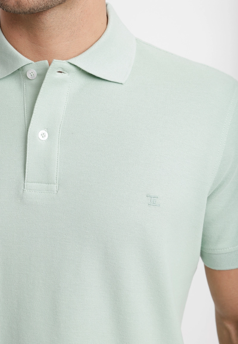 POLERA POLO PIQUE ALGODON MARINI MENTA - 3