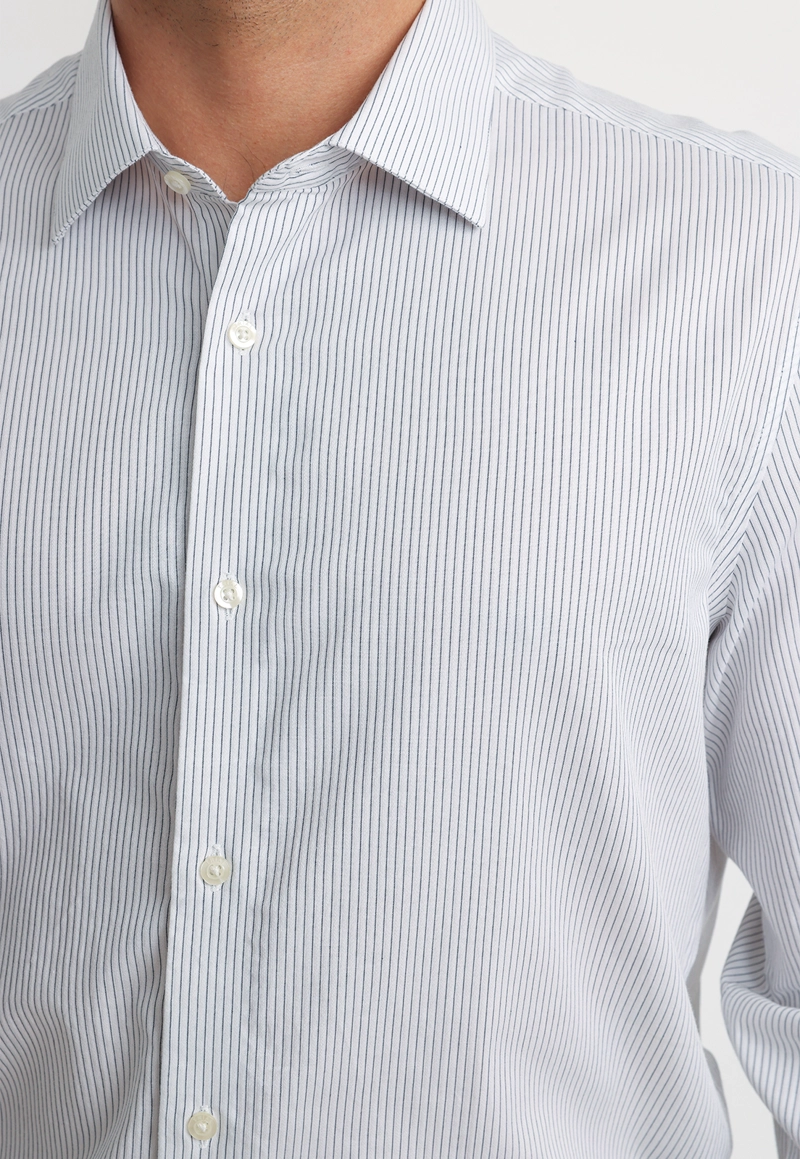 CAMISA HOMBRE FORMAL ALGODON DYNAMIC AZUL MARINO - 3