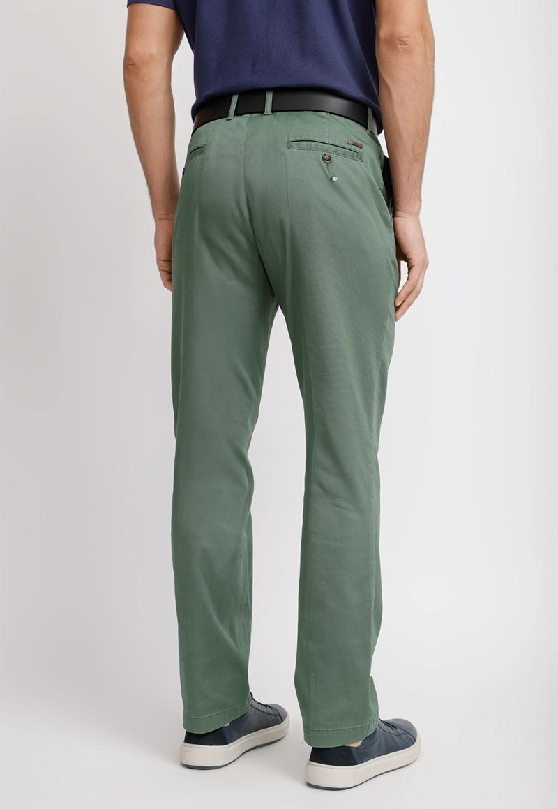 PANTALON TEXTURADO HOMBRE ALGODON VULCAN VERDE - 2