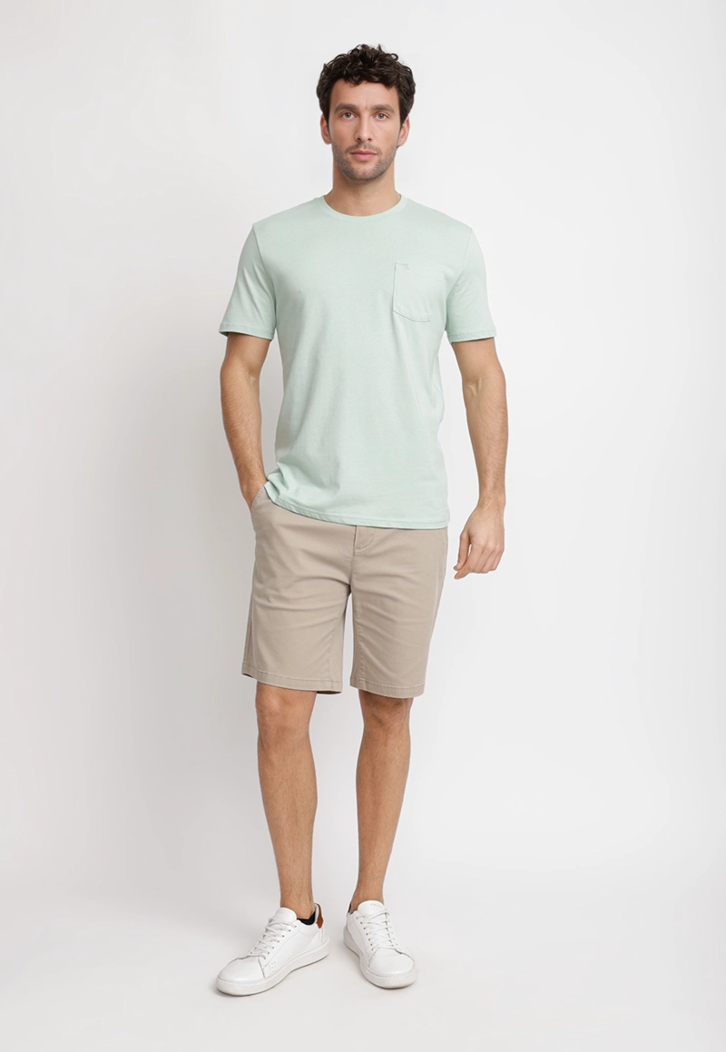 POLERA CUELLO C ALGODON PIMA MARCUS MENTA - 4