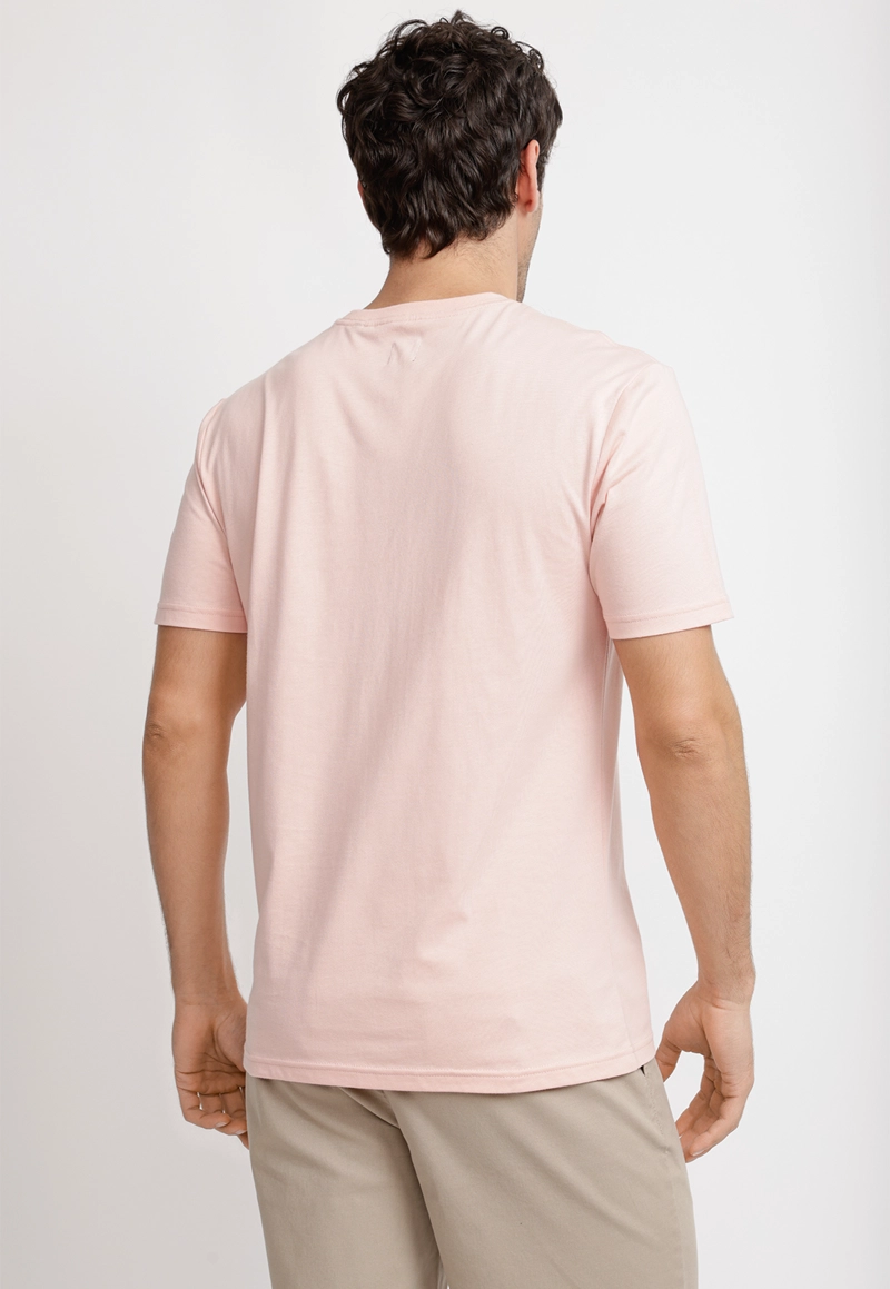 POLERA CUELLO C ALGODON PIMA MARCUS CORAL - 2