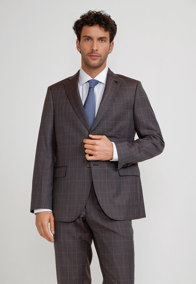 TRAJE HOMBRE FORMAL EXECUTIVE CAFE - 1