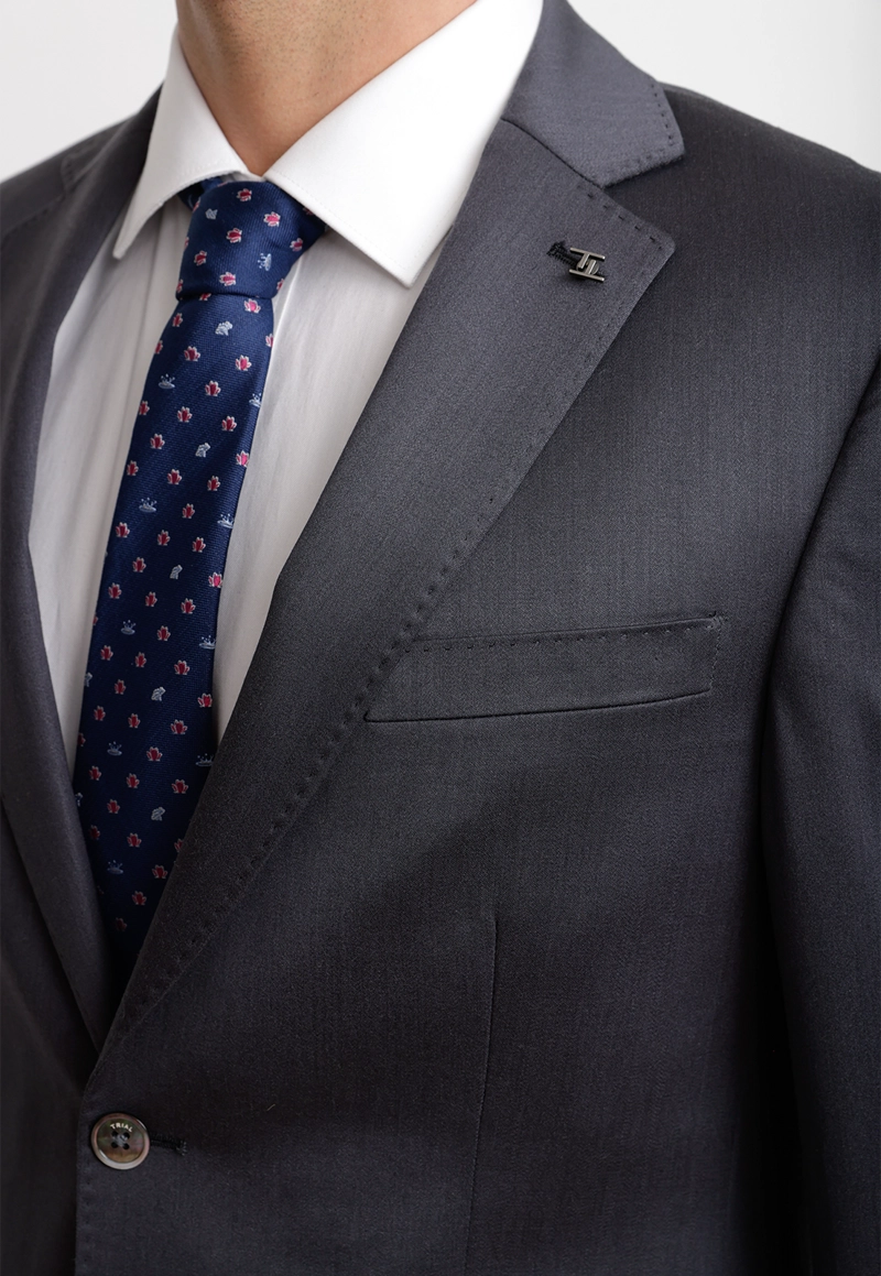 TRAJE HOMBRE FORMAL LANA S160'S EMERALD GRIS - 3