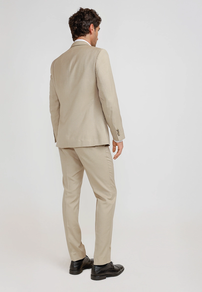 TRAJE HOMBRE FORMAL GRADUACION BEIGE - 2
