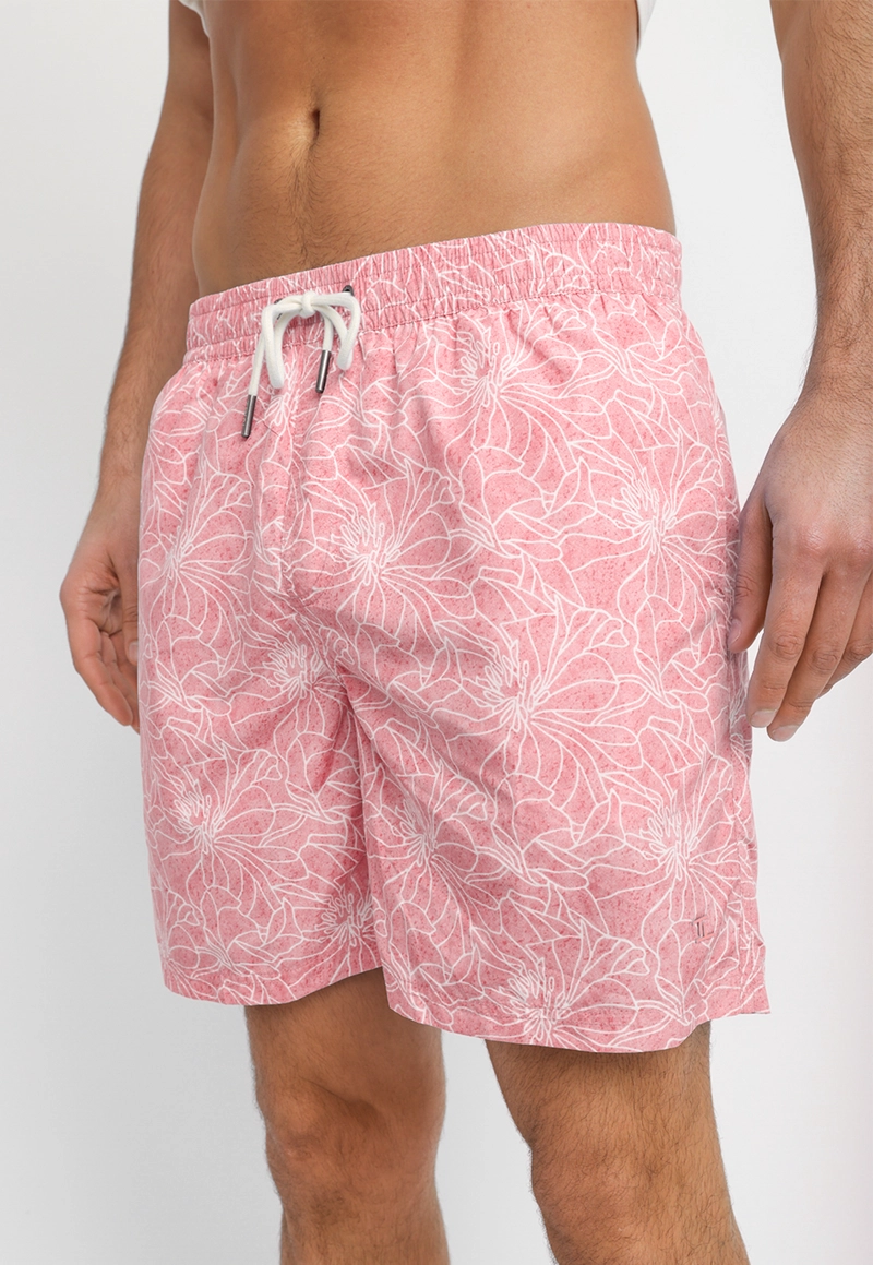 TRAJE DE BAÑO ESTAMPADO JUMA CORAL - 1