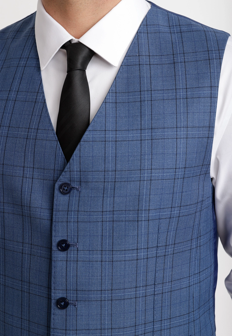 GILET HOMBRE FORMAL EXECUTIVE AZUL - 3