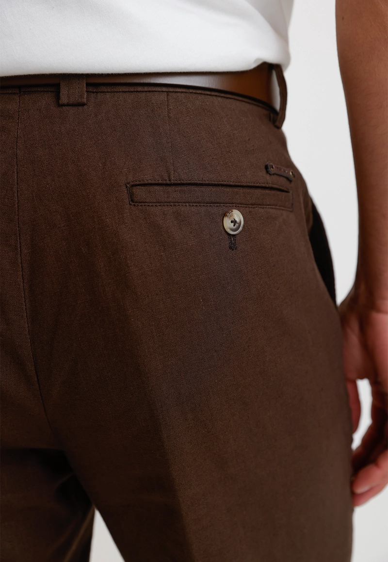 PANTALON HOMBRE LINO VENANCIO CAFE - 3