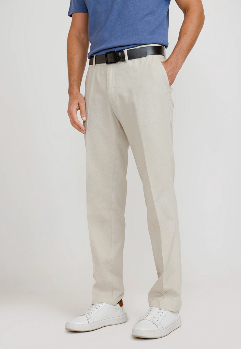 PANTALON HOMBRE LINO VENANCIO CRUDO - 1