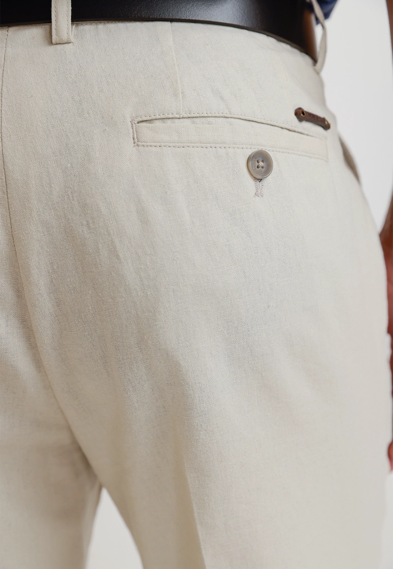 PANTALON HOMBRE LINO VENANCIO CRUDO - 3