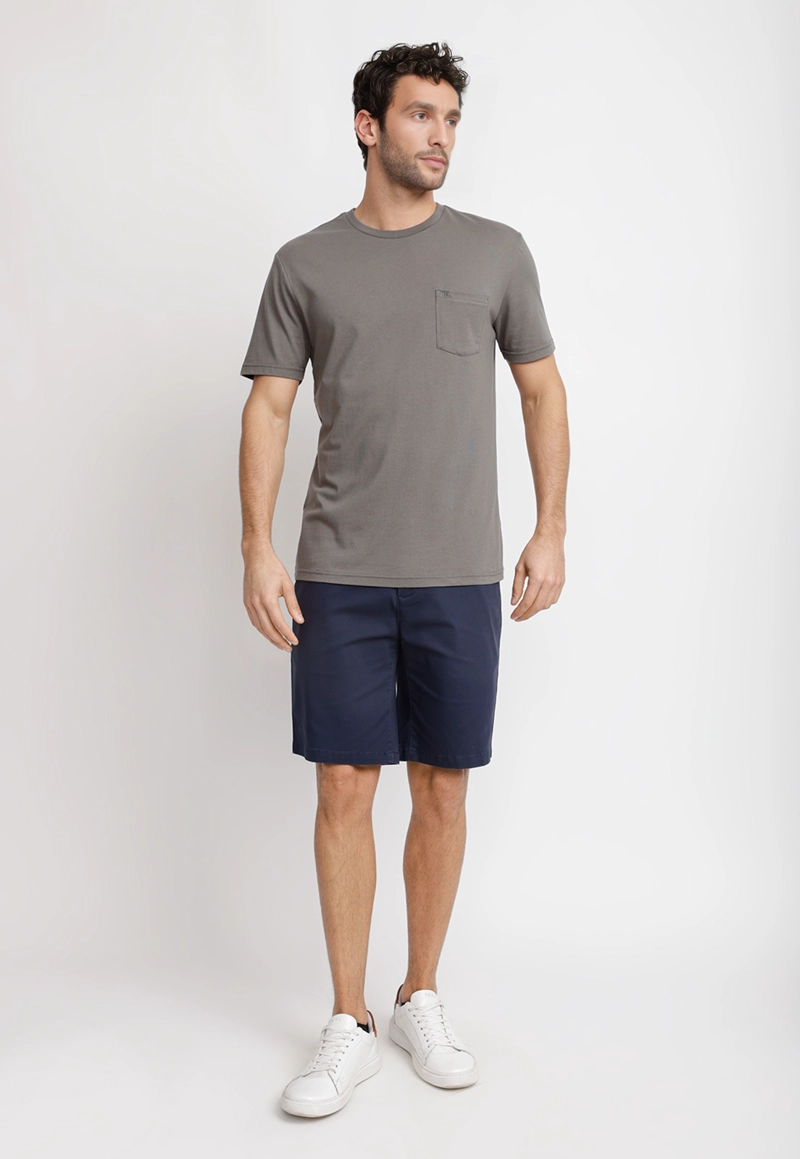 POLERA CUELLO C ALGODON PIMA MARCUS VERDE OSCURO - 4