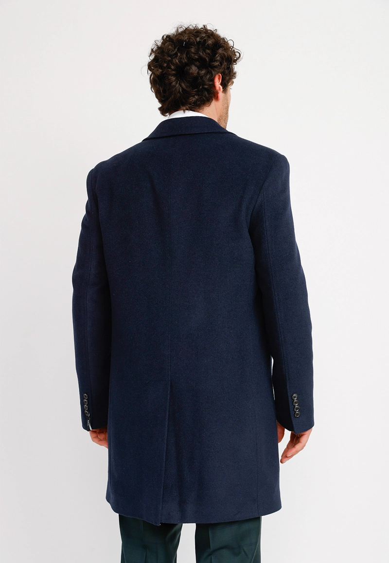 ABRIGO HOMBRE FORMAL VERCELLI VOYAGE AZUL MARINO - 2