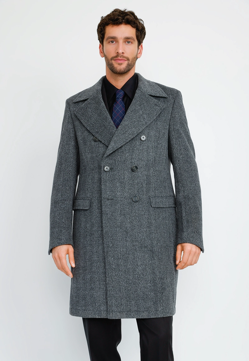 ABRIGO FORMAL HOMBRE CLASSIC MARENGO - 1