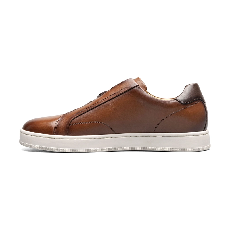 ZAPATILLAS CASUAL MONOPOLI ELASTIC COGNAC - 5
