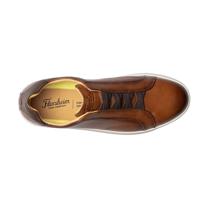 ZAPATILLAS CASUAL MONOPOLI ELASTIC COGNAC - 6