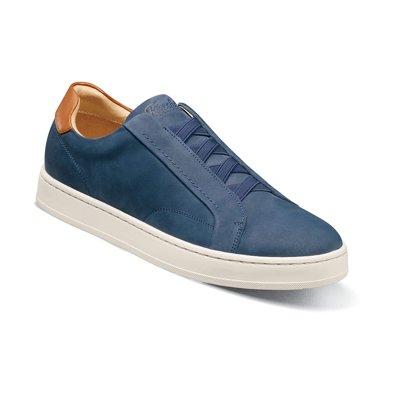 ZAPATILLAS CASUAL MONOPOLI ELASTIC LACE TO TOE AZULINO - 1