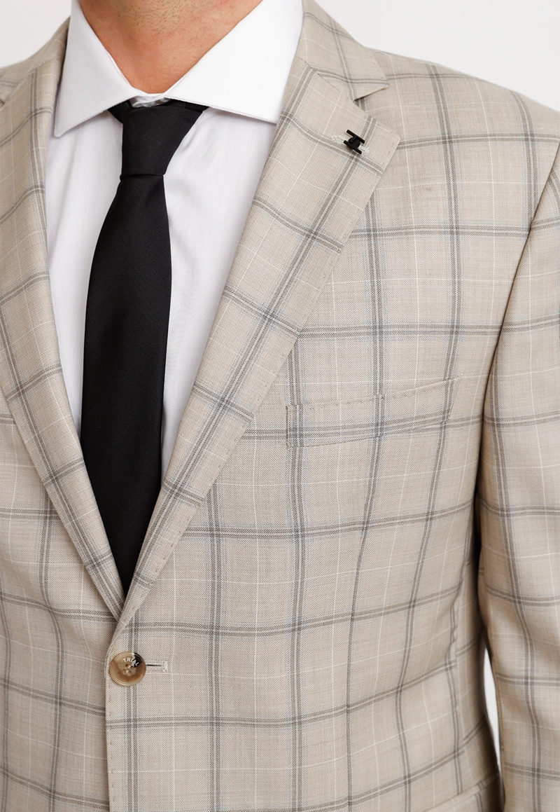 TRAJE HOMBRE FORMAL VERCELLI BEIGE - 3