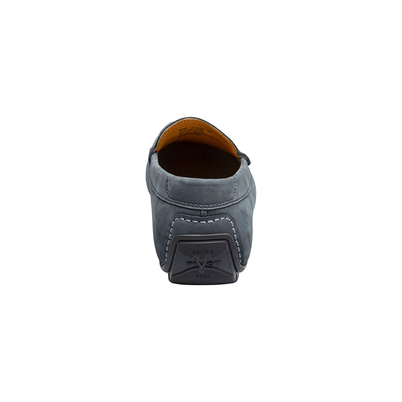 MOCASINES MOTOR SMOOTH MOC TOE PENNY DRIVER AZUL - 4