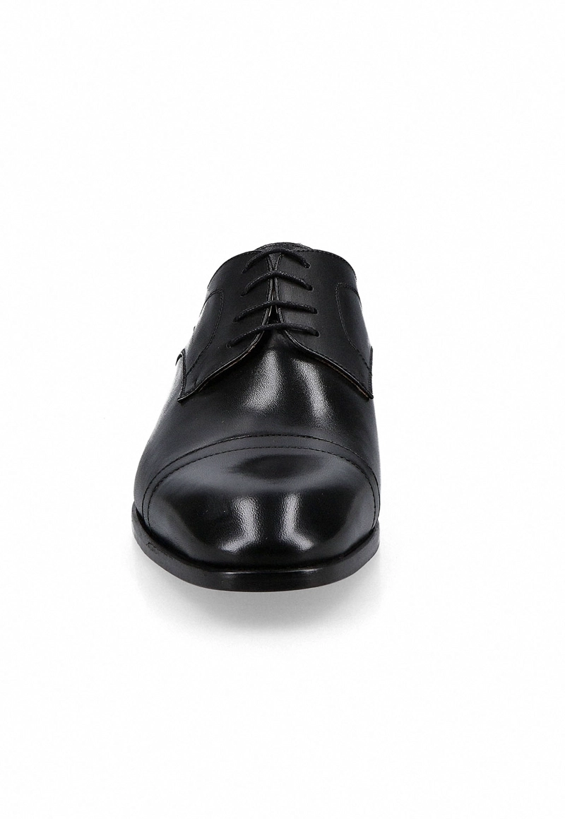 ZAPATOS FORMAL ITALIANOS MOROZZO CAP TOE DERBY NEGRO - 3