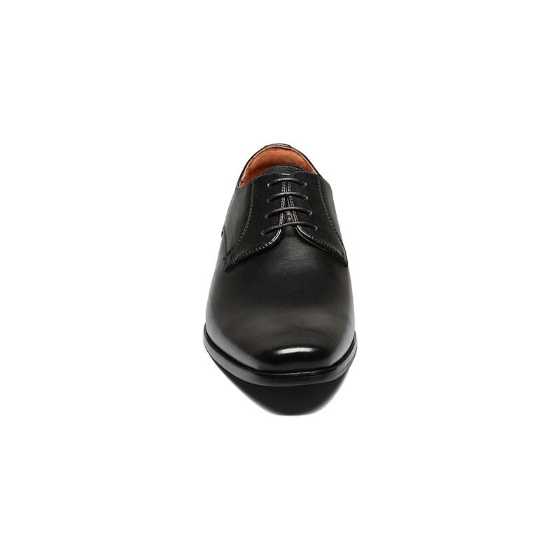 ZAPATOS FORMAL POSTINO PLAIN TOE OXFORD NEGRO LISO - 2