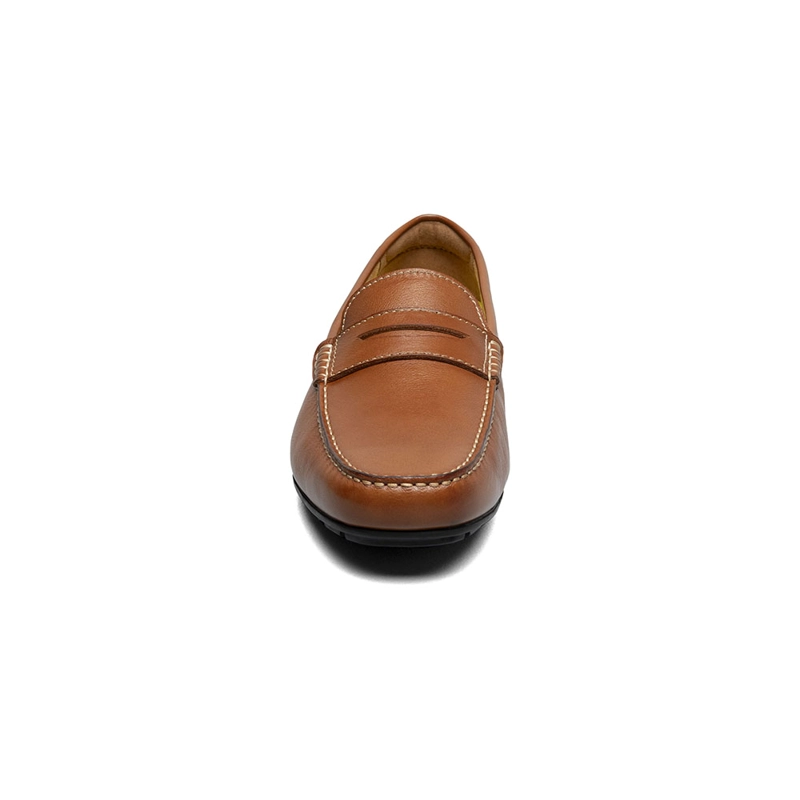 MOCASINES MOTOR SMOOTH MOC TOE PENNY DRIVER COGNAC - 2