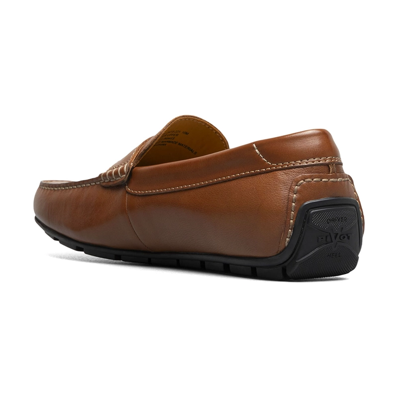 MOCASINES MOTOR SMOOTH MOC TOE PENNY DRIVER COGNAC - 8