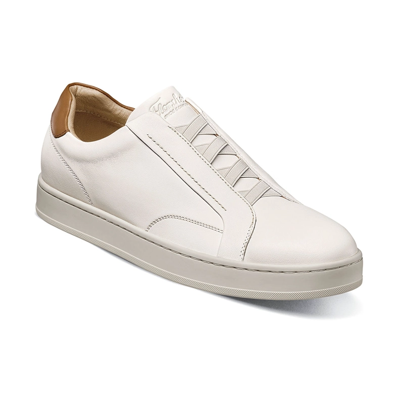 ZAPATILLAS CASUAL MONOPOLI ELASTIC LACE TO TOE CREMA - 1