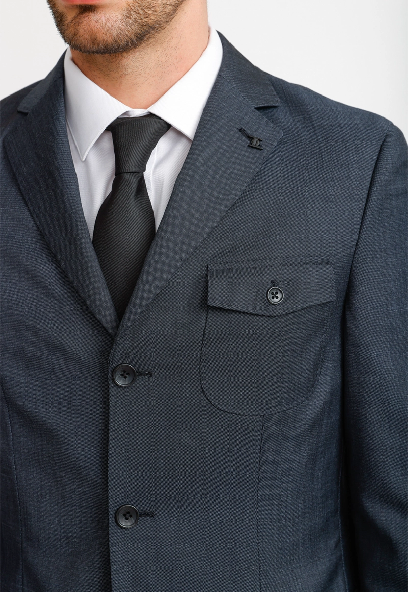 CHAQUETA HOMBRE FORMAL REGULAR CAZADORA MARENGO - 3