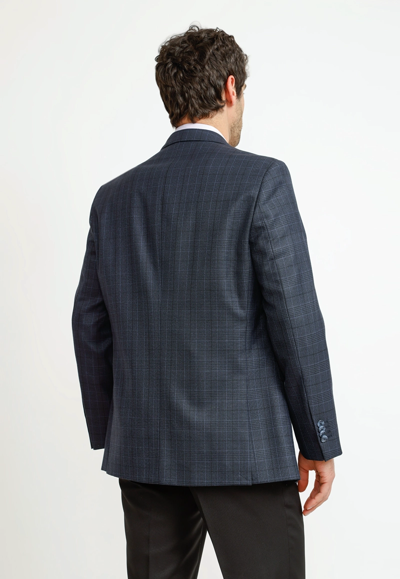 CHAQUETA HOMBRE FORMAL REGULAR EXECUTIVE AZUL - 2