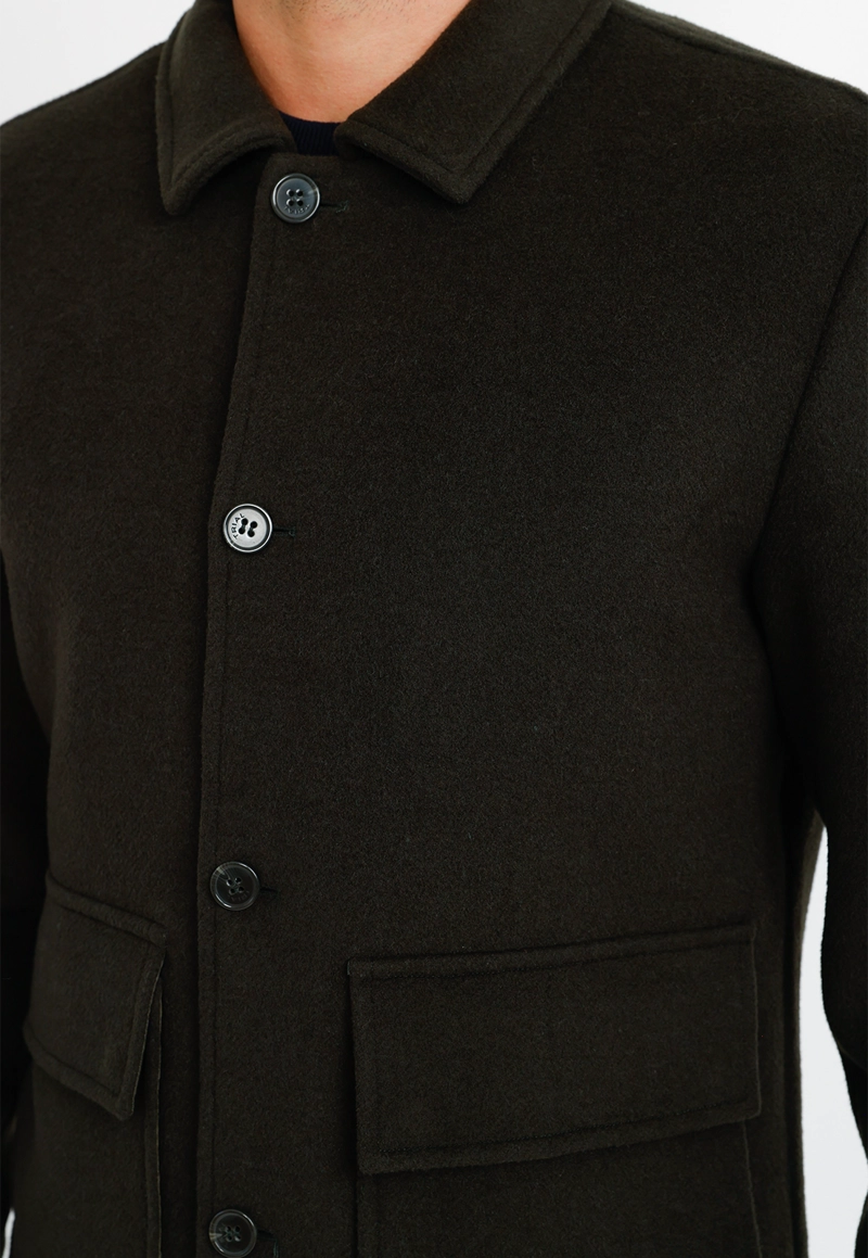 CHAQUETA CASUAL HOMBRE THENA VERDE - 3