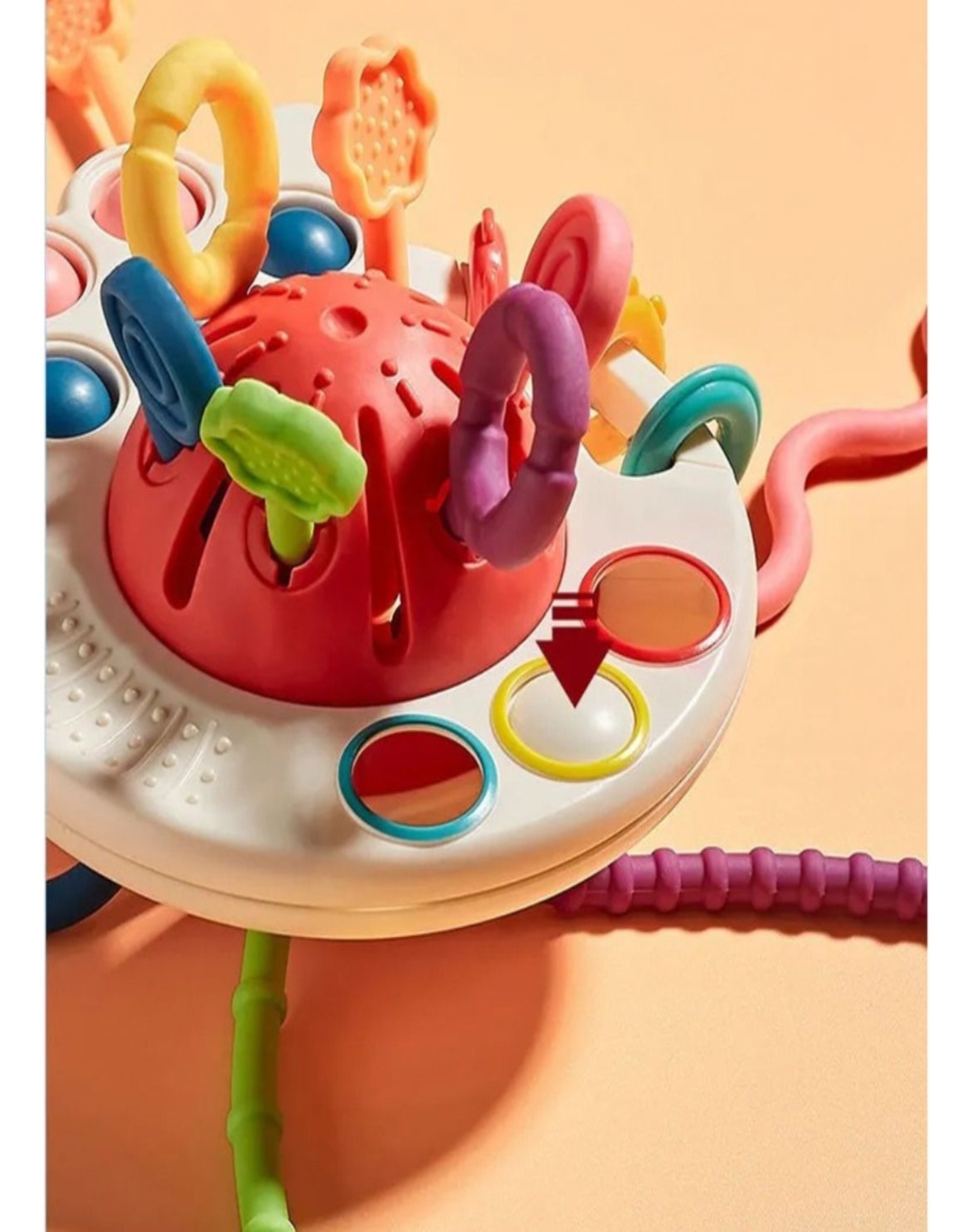 ESTIMULACIÓN SENSORIAL BEBÉJUGUETE MONTESSORI 4 EN 1 - 4