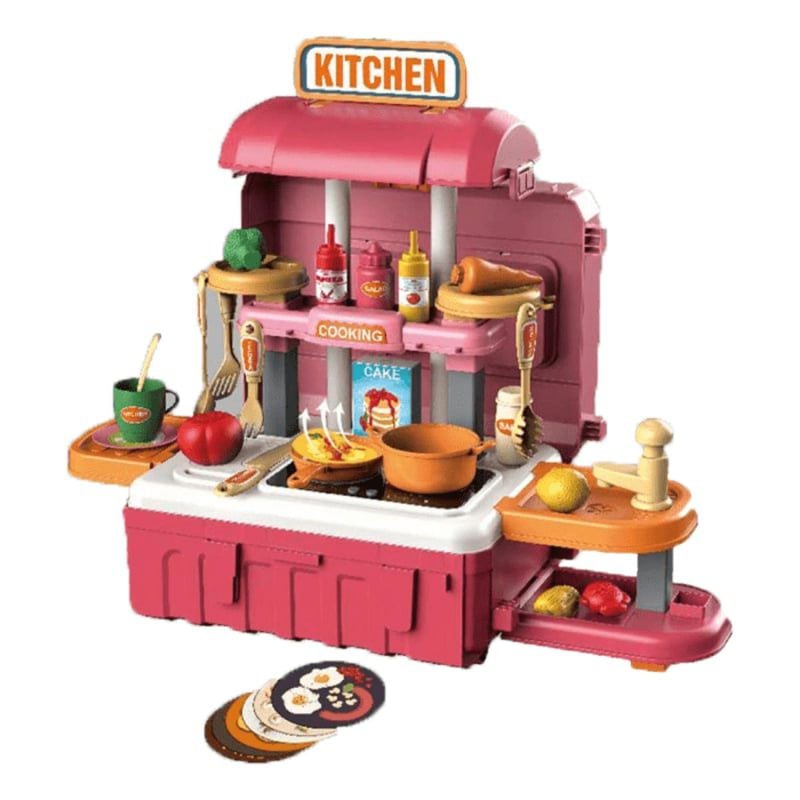 MALETA DE JUEGOS 3 EN 1 - COCINA 49 PIEZAS - 1