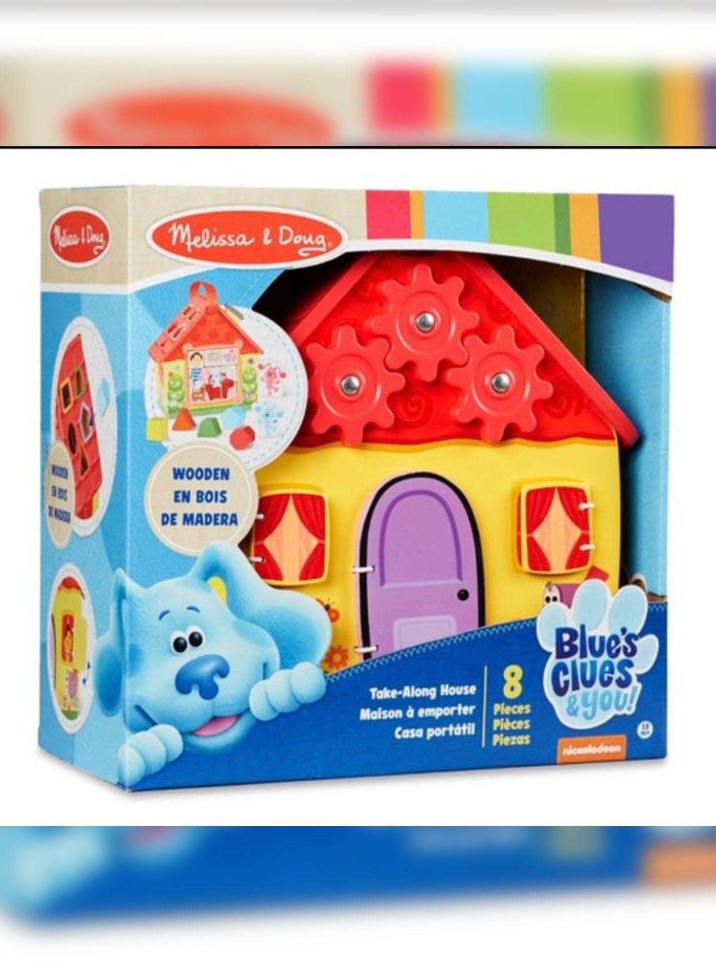 MELISSA & DOUG CASA DE MADERA ACTIVIDADES BLUE'S CLUES - 3