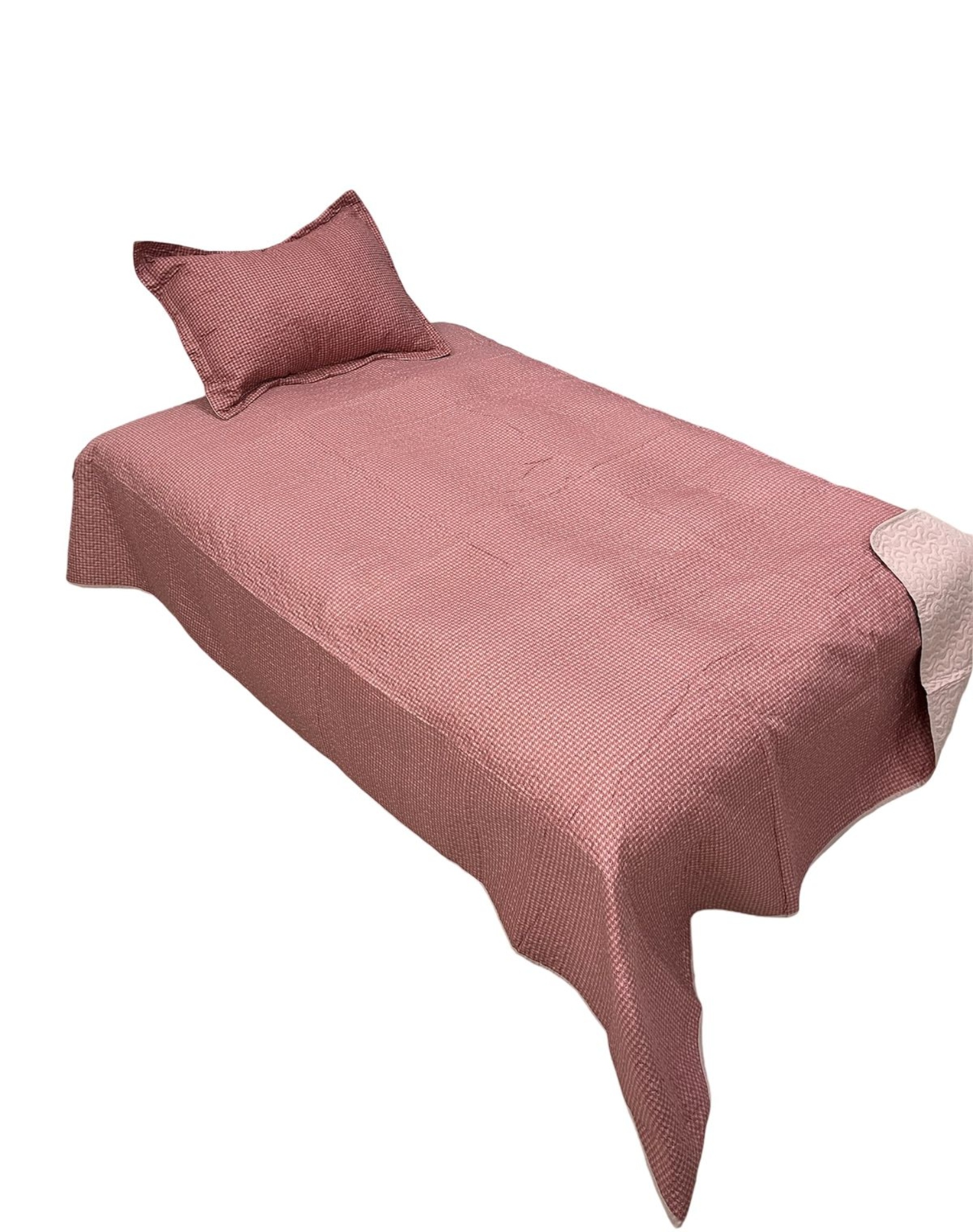 CUBRECAMA ALGODÓN MULTICOLOR QUILT FRESCO PRIMAVERA Y VERANO PLAZA 1/2 D21 - 2