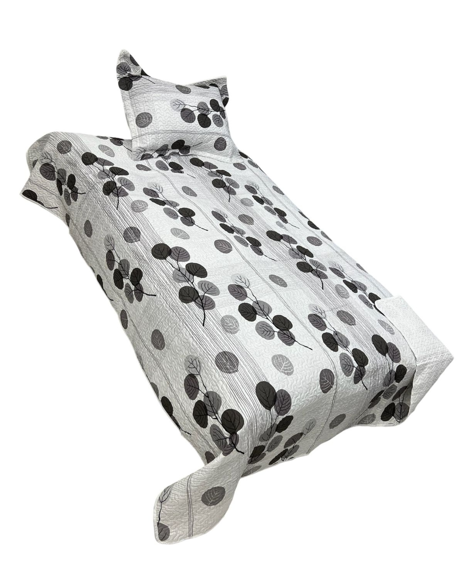 CUBRECAMA ALGODÓN MULTICOLOR QUILT FRESCO PRIMAVERA Y VERANO PLAZA 1/2 D4 - 2