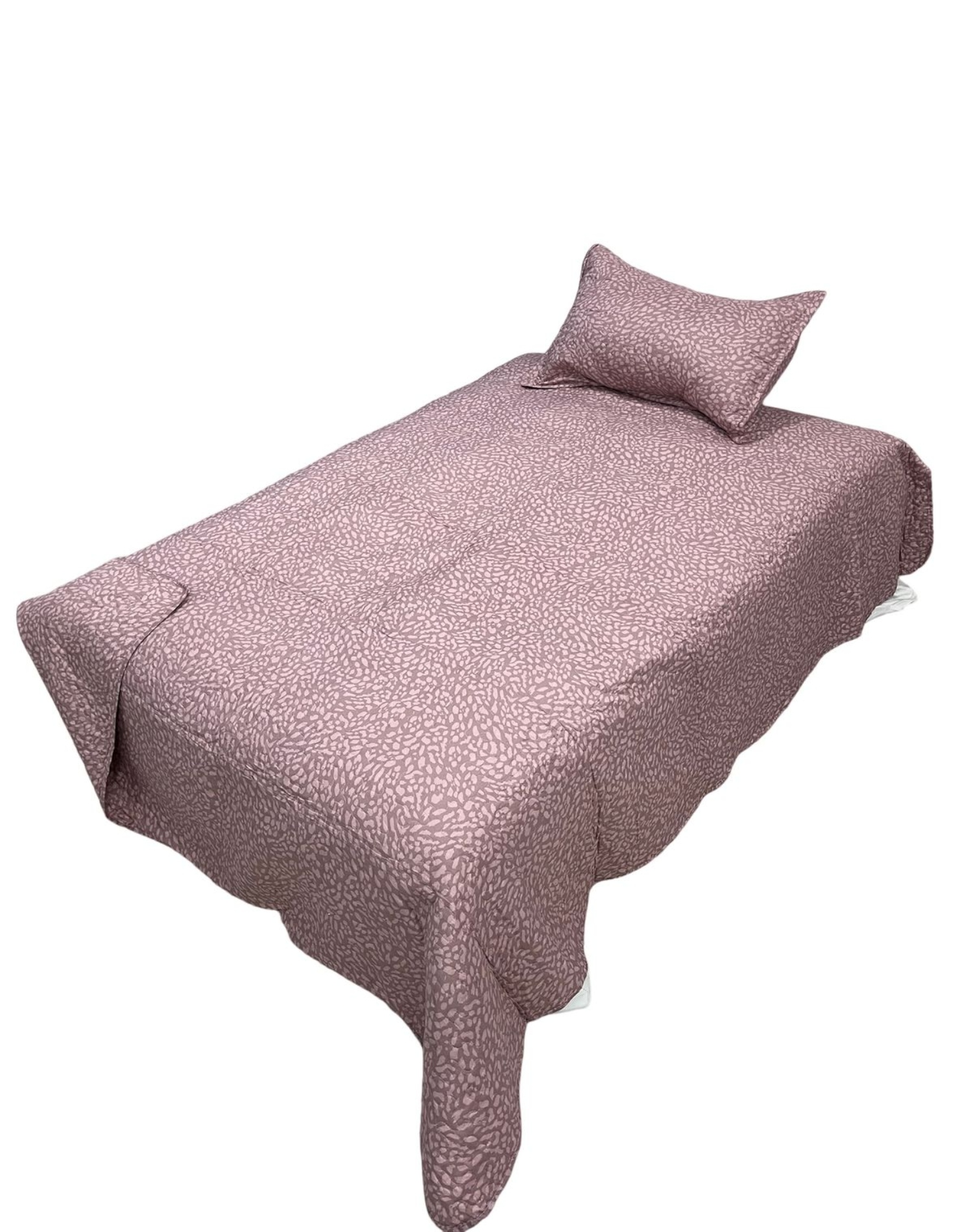 CUBRECAMA ALGODÓN MULTICOLOR QUILT FRESCO PRIMAVERA Y VERANO PLAZA 1/2 D11 - 1