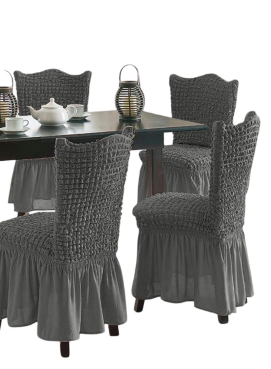 FUNDA SILLA TURCAS PACK 6 UNDS T10 GRIS - 2