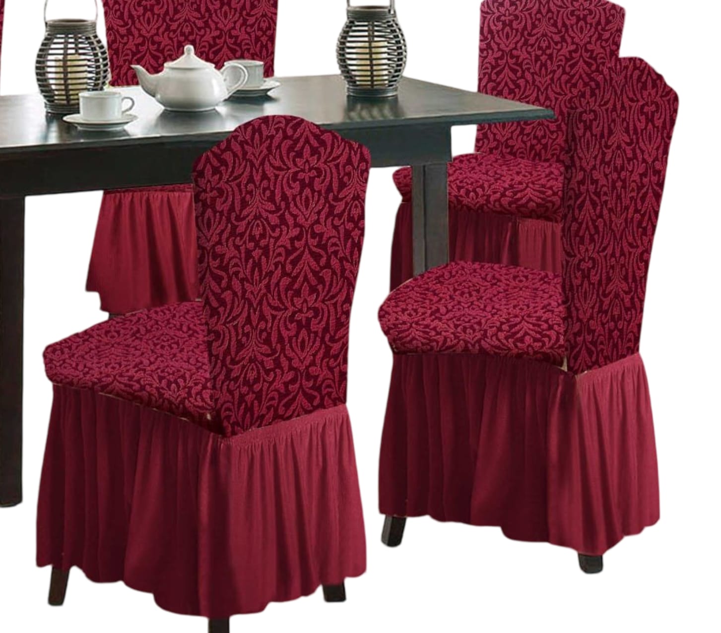 FUNDA 3D SILLA TURCAS PACK 6 F5 BURDEO - 2