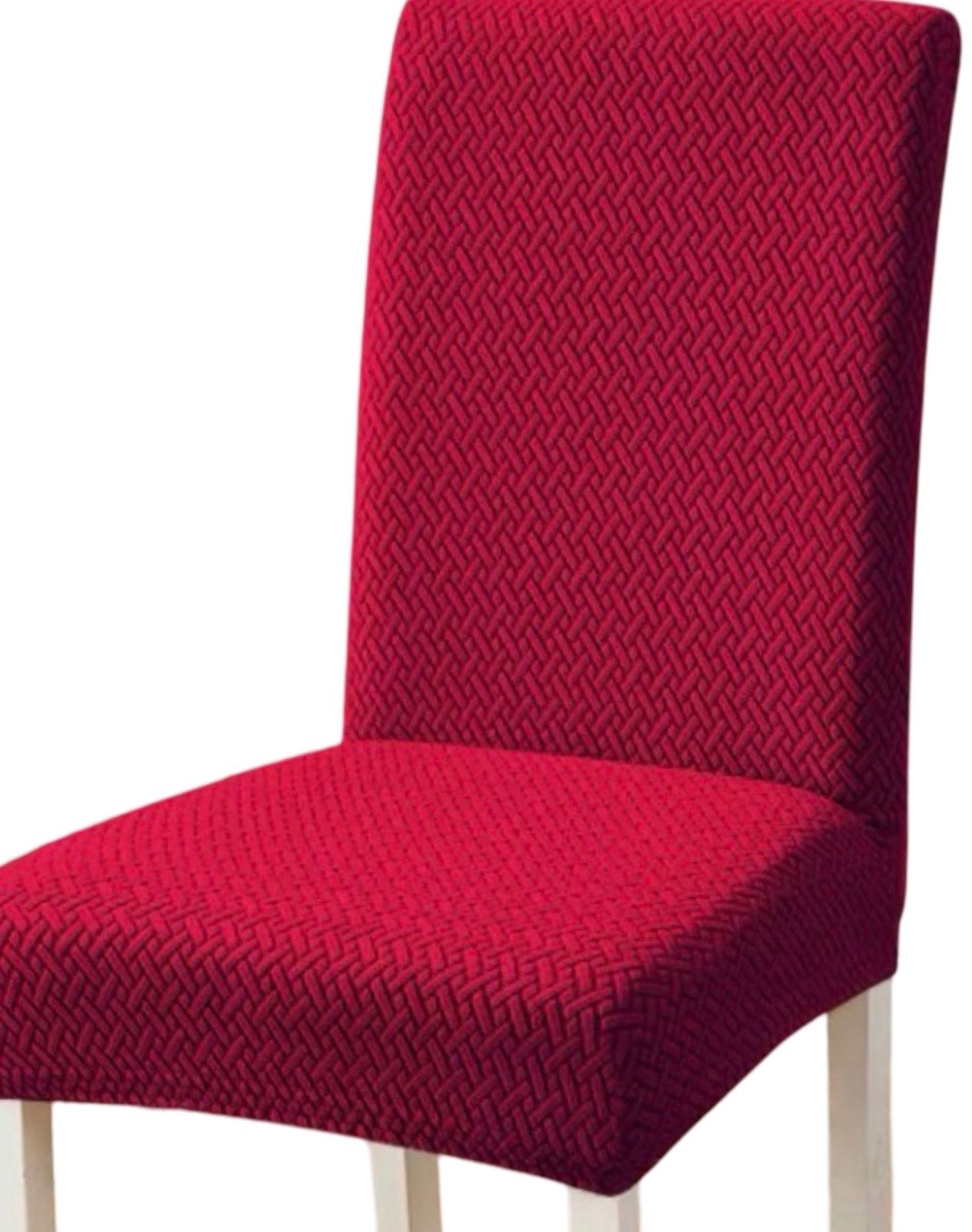 FUNDA TEXTURIZADAS SILLA PACK 6 A5 BURDEO - 2